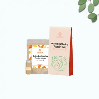 quick brightening facial pack