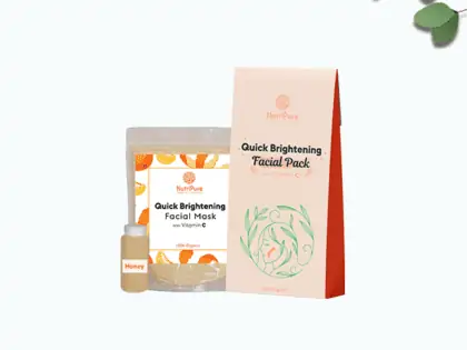 quick brightening facial pack