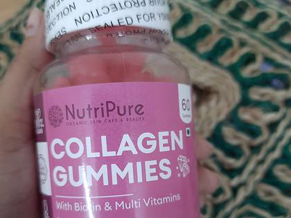 Collagen Gummies with Biotin & Vitamin C Supports Hair, Skin & Nails photo review