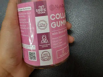 Collagen Gummies with Biotin & Vitamin C Supports Hair, Skin & Nails photo review