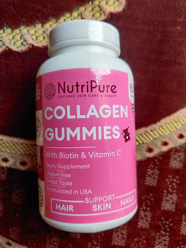 Collagen Gummies with Biotin & Vitamin C Supports Hair, Skin & Nails photo review