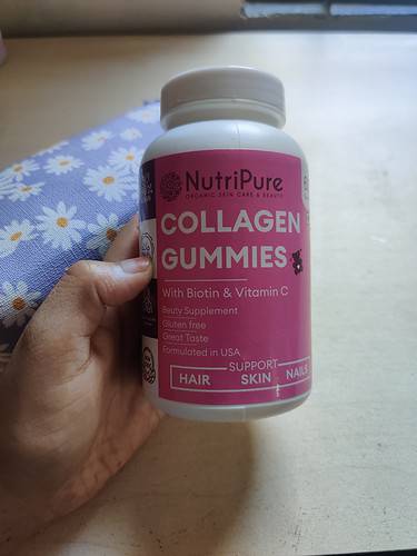 Collagen Gummies with Biotin & Vitamin C Supports Hair, Skin & Nails photo review