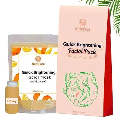 quick brightening facial pack