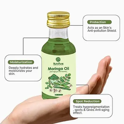 Best Organic Moringa Oil For Skin Benifits