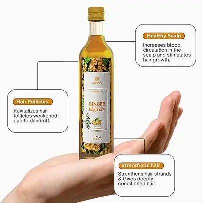 Ginger Oil For Hair Growth Benifits