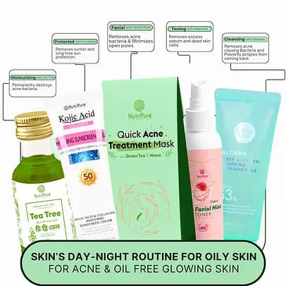Skin’s Day-Night Routine for Oily Skin Benifits