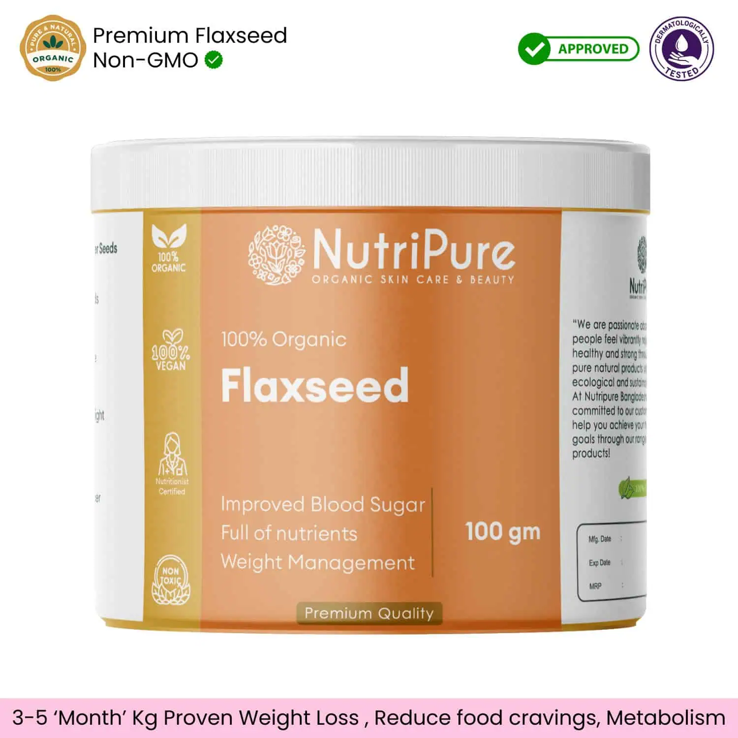 Flaxseed Diet Food